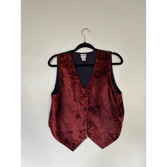 Vintage Sostanza Velvet Vest - Picture 3 of 5
